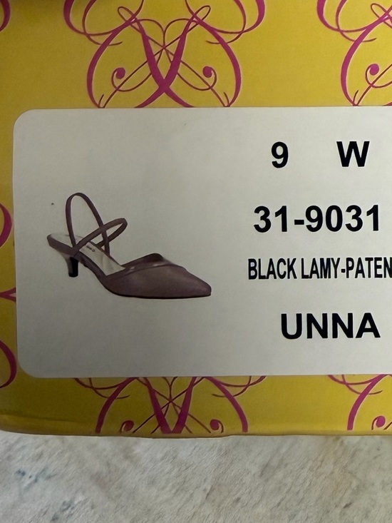 Easy Street Unna women's kitten heels size 9 wide black NEW - Picture 8 of 9